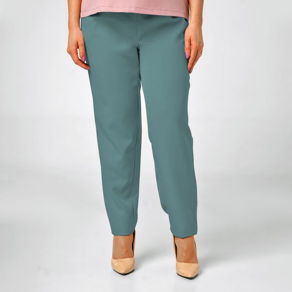 Trousers, women's, pistachio
