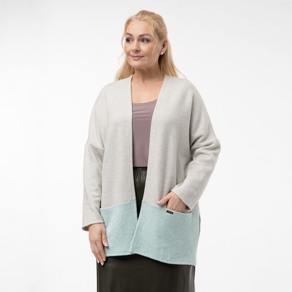 Cardigan, knitwear, menthol